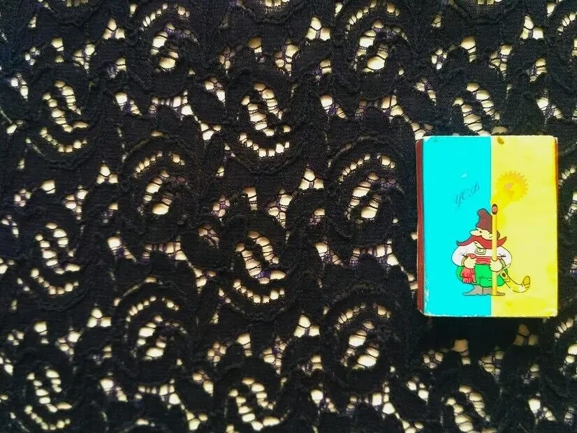 Блуза Ткань гипюр темно-синий цвет