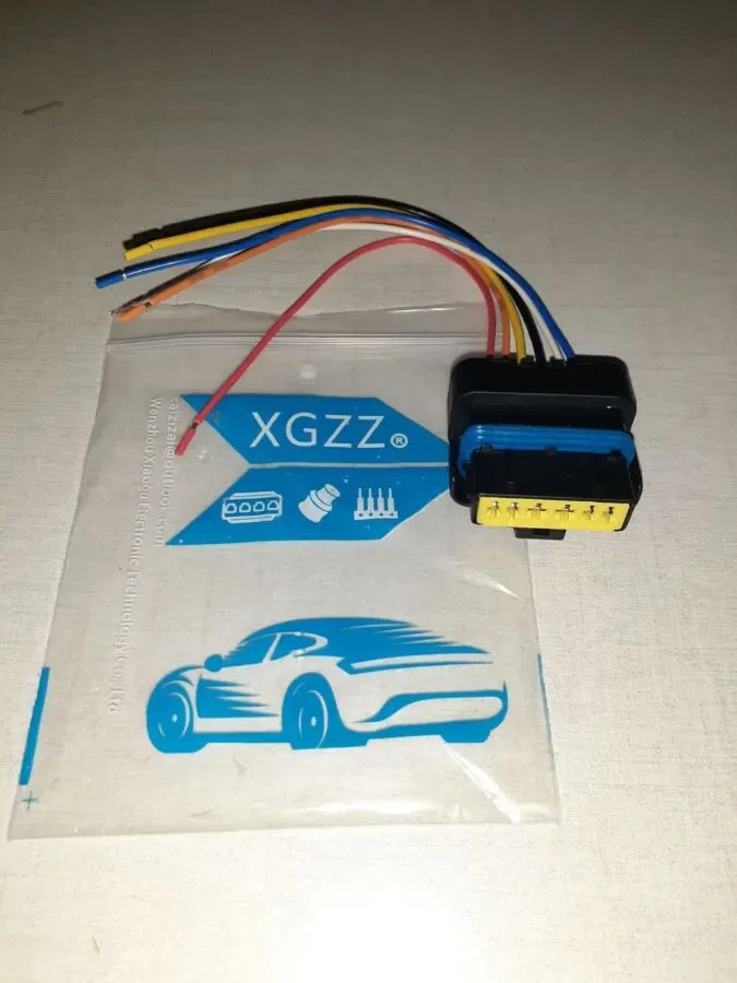 Фишка, разьём бензонасоса Ситроен, Пежо, 6-ти контактный, Новый. 2