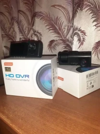 Видеорегистратор HD DVR с  двумя  камерами