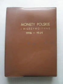 Альбом для польських монет 1916-1939. 8 аркушів (140 монет). 26х20х4см