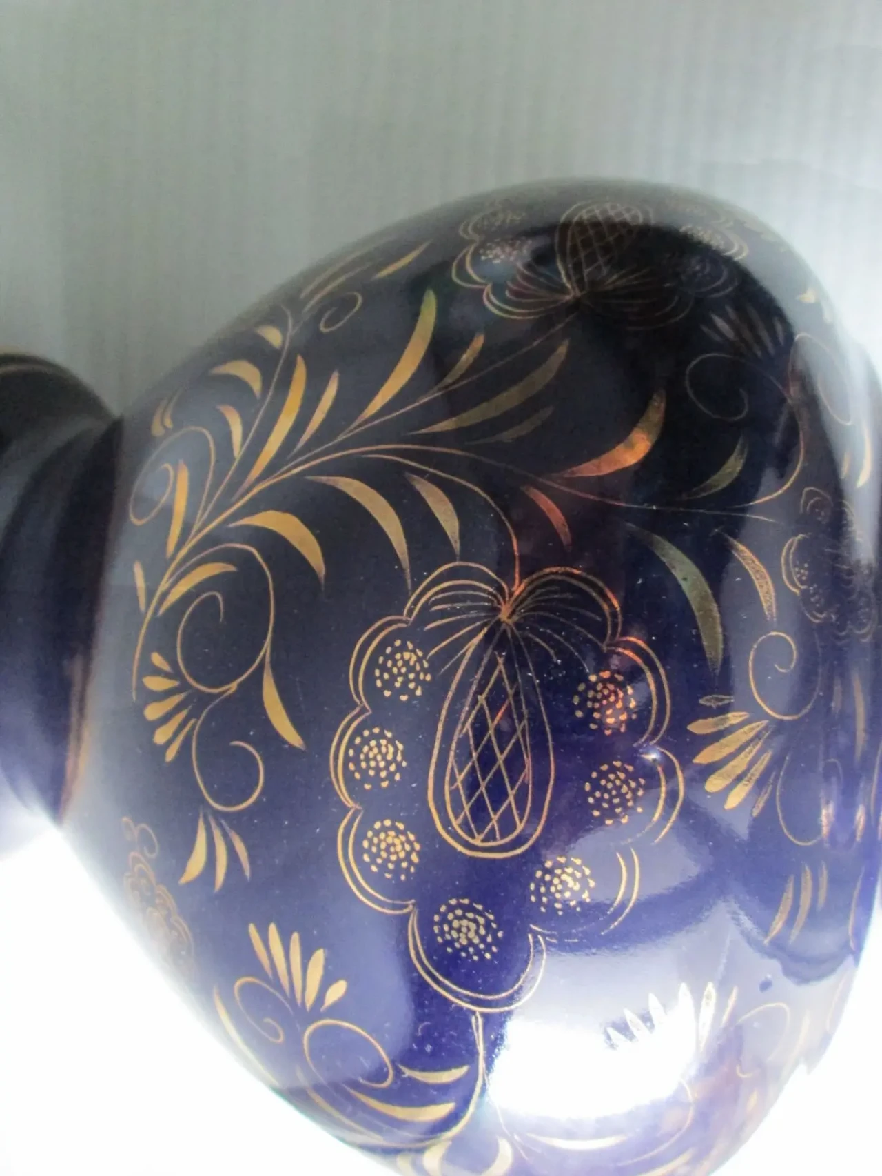 Ваза керамічна з візерунками. СРСР. Висота - 29 см. 8