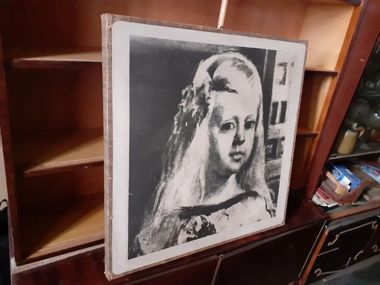 Картинка - роздрук настінна. Дівчина The World of Velazquez. 70 х70 см 3