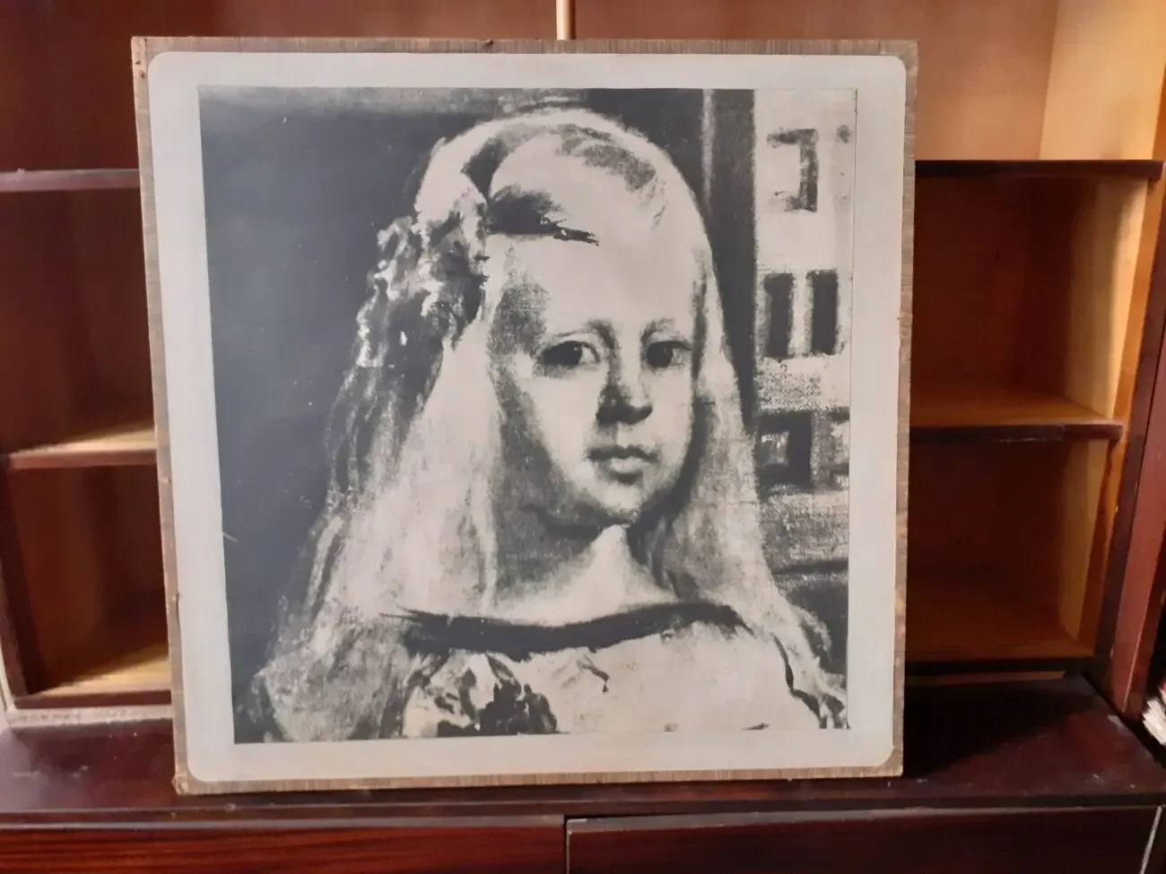 Картинка - роздрук настінна. Дівчина The World of Velazquez. 70 х70 см