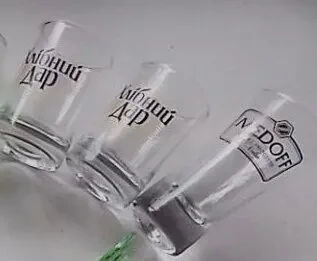 Рюмки стопки разные 3 штуки для дома, дачи, хоз нужд