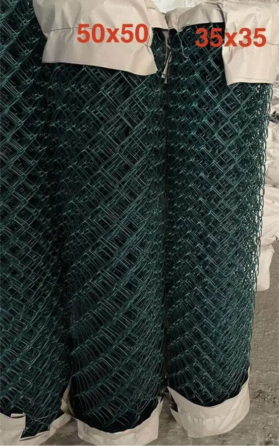 Сітка рабиця з ПВХ покриттям (зелена) , огорожа, забор ВІД ВИРОБНИКА 3