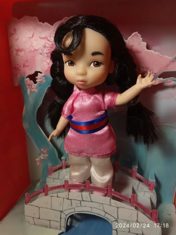 Набір disney лялька Мулан міні аніматор