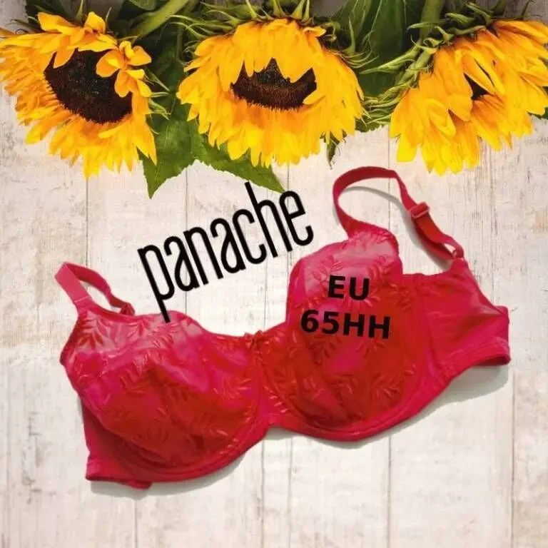 Panache Tango EU 65HH Бюстгальтер большая чашка мягкий косточка малино