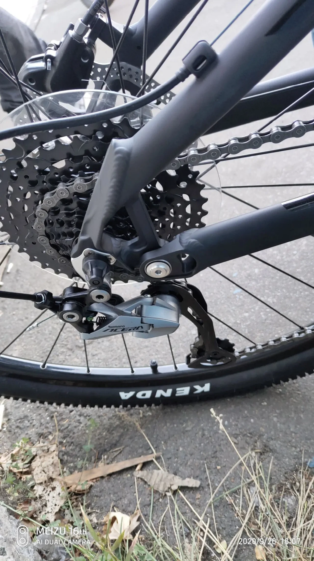 Велосипед Optima S1 рама L чорний 8