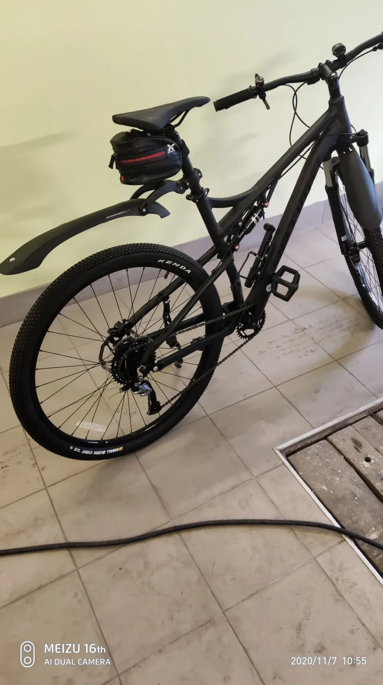 Велосипед Optima S1 рама L чорний 9