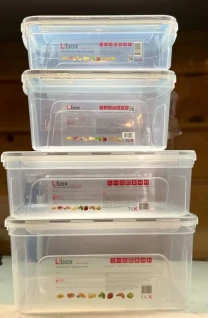 Контейнери пластикові прозорі для їжі