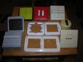 Выключатели и рамки старого образца