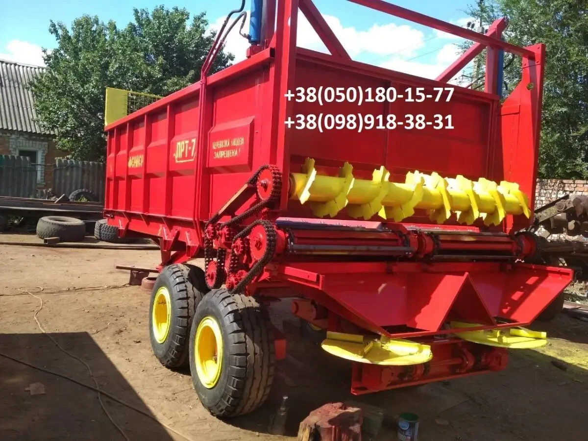 ПРТ-10. Розкидач торфу, гіпсу, курячий послід . 8