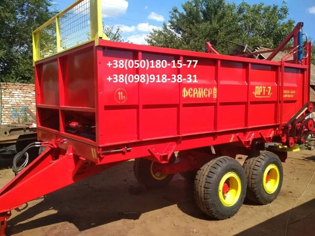 ПРТ-10. Розкидач торфу, гіпсу, курячий послід . 10