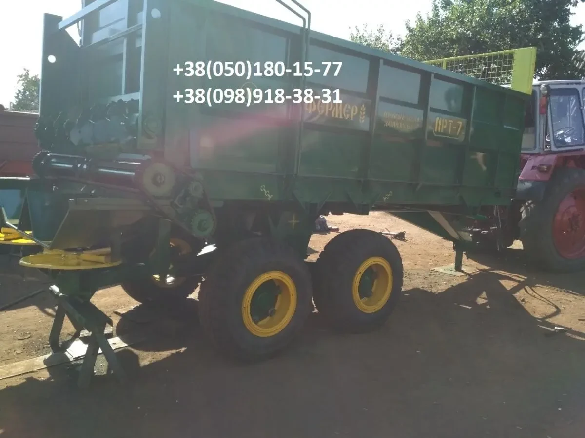 ПРТ-10. Розкидач торфу, гіпсу, курячий послід . 6