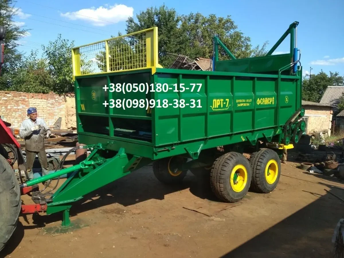 ПРТ-10. Розкидач торфу, гіпсу, курячий послід . 5