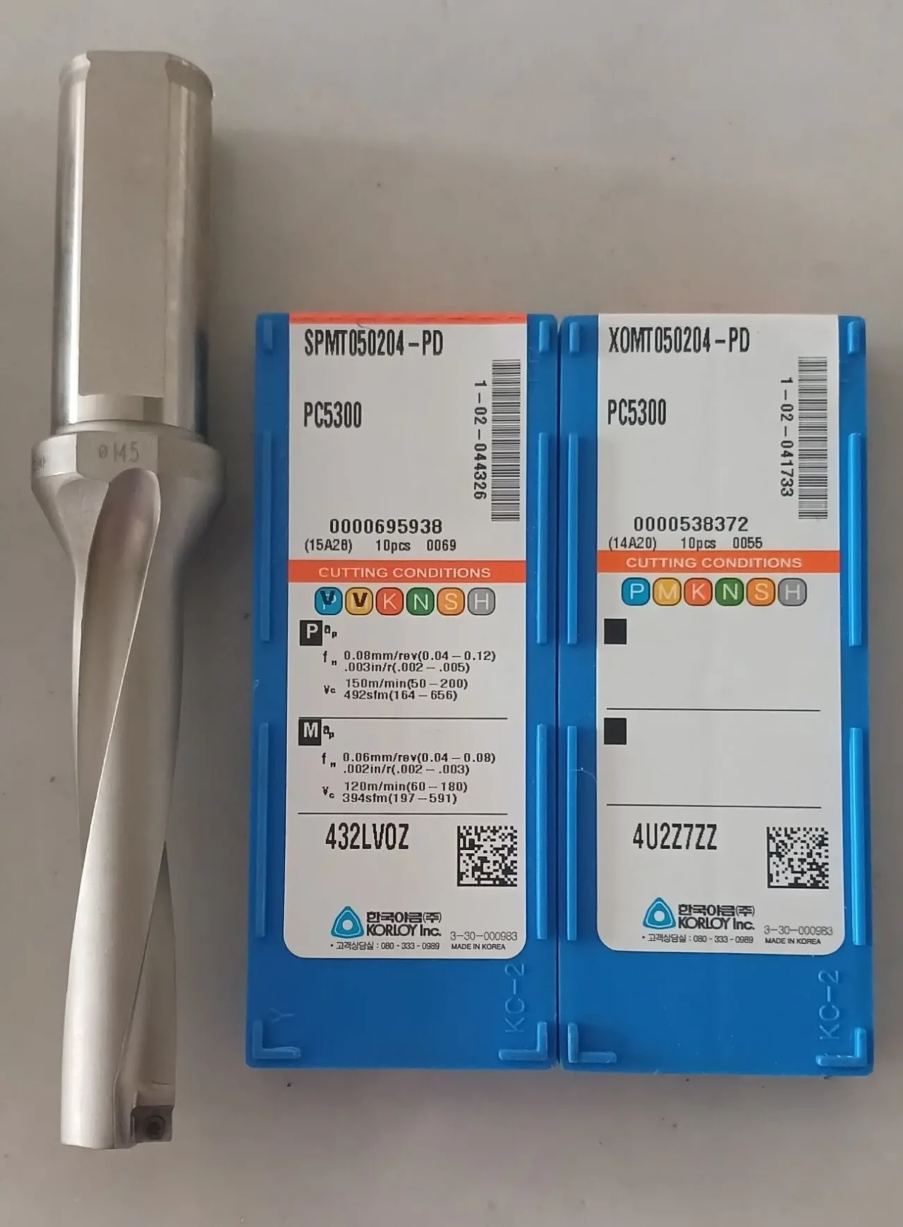 Фреза Korloy. Свердла Korloy