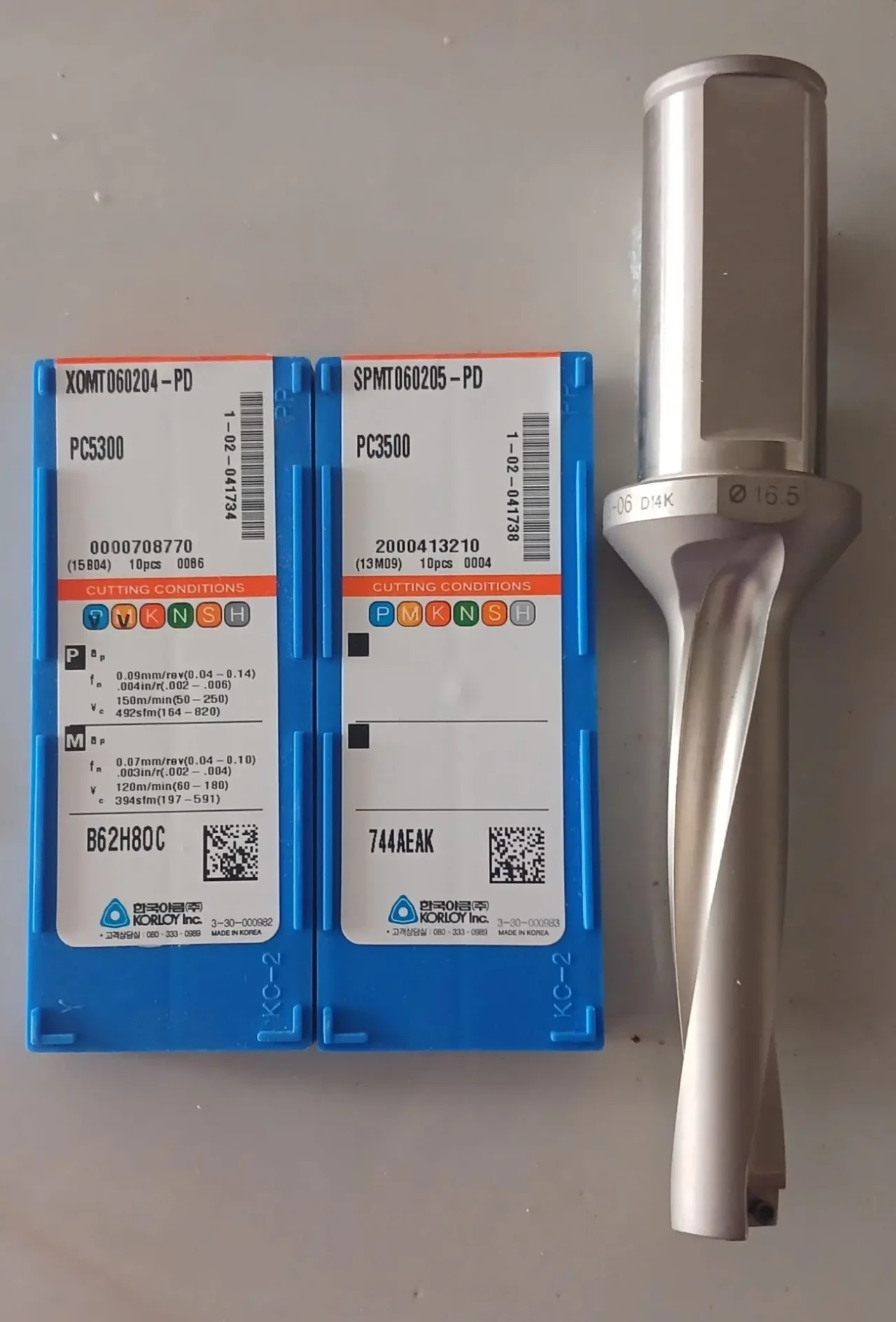 Фреза Korloy. Свердла Korloy 2