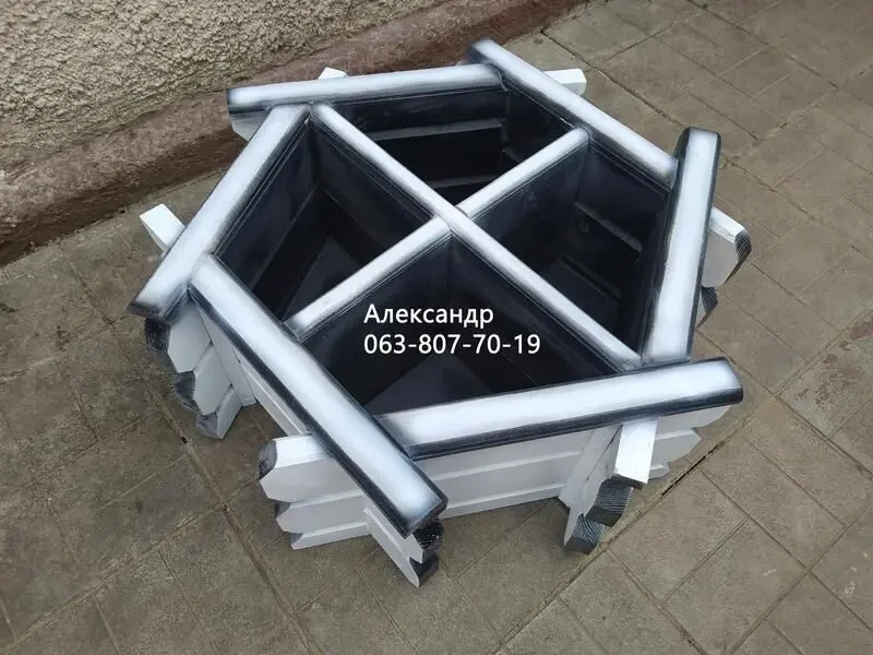 Деревянный Кашпо для вазонов ( горшок, ящик, горшок, вазон ) 2