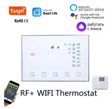 Термостат комнатный для газового котла электро котла wi-fi 2
