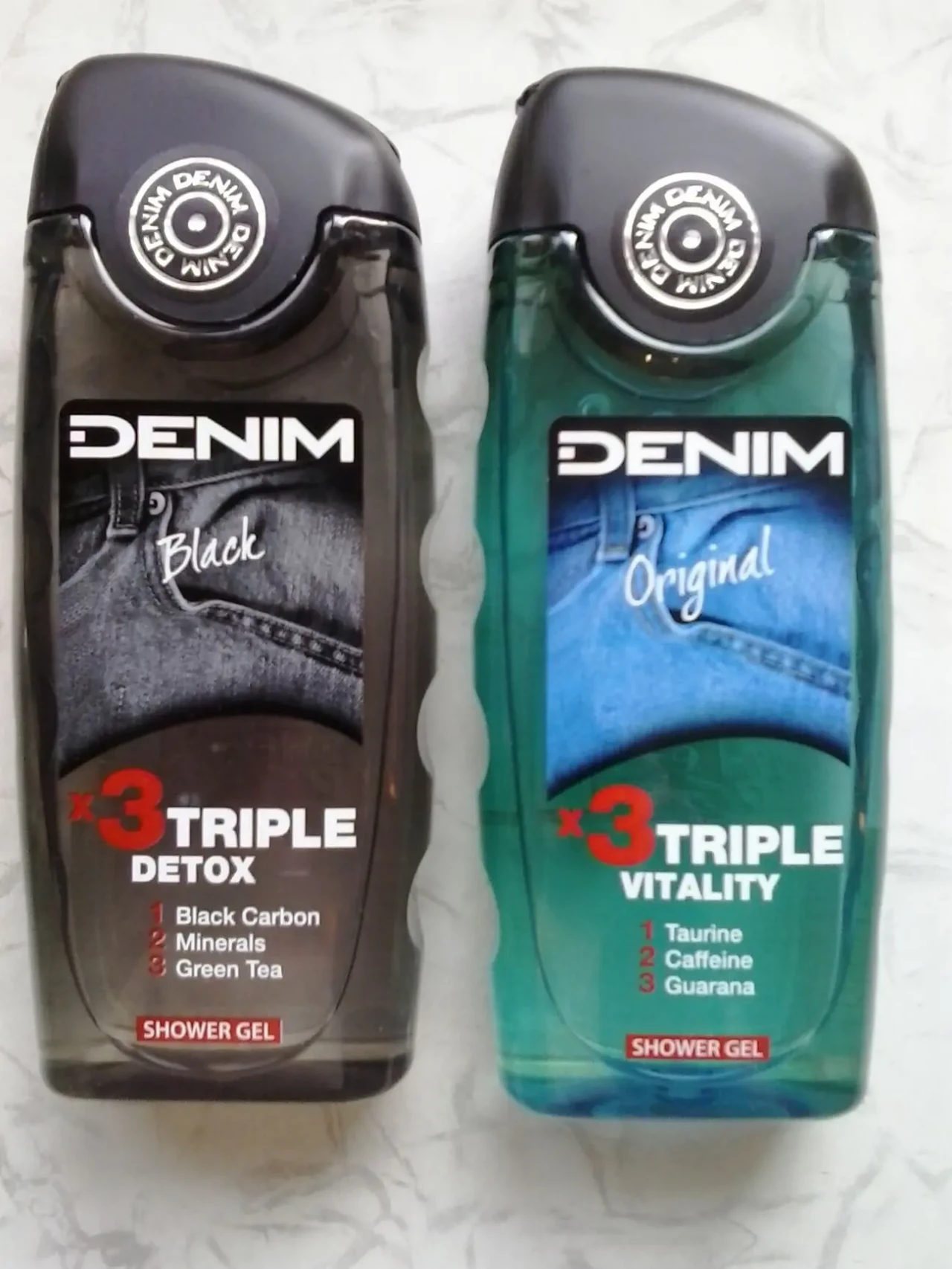 Гель для душа Denim Black и Original. 3