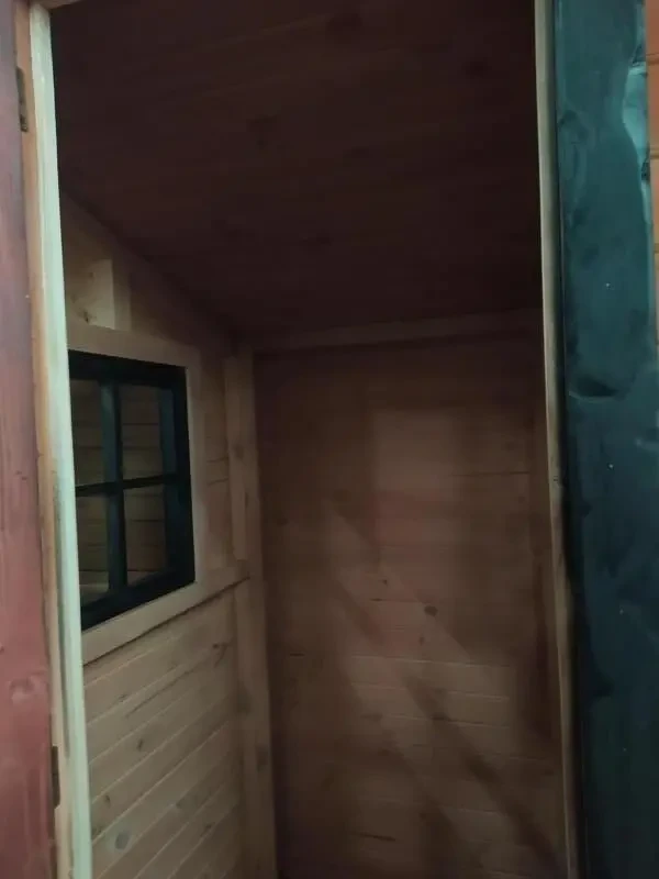 Деревянный Курятник с выгулом и без ( из дерева ) хозблок 3