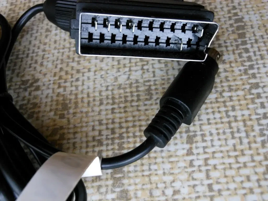 Кабель SCART TV 6 pin  - S-Video A/V out 6pin 3