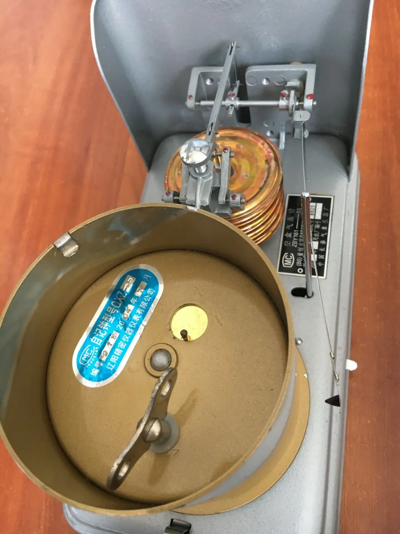 Барограф недельный ZBY 161 (Китай) 7