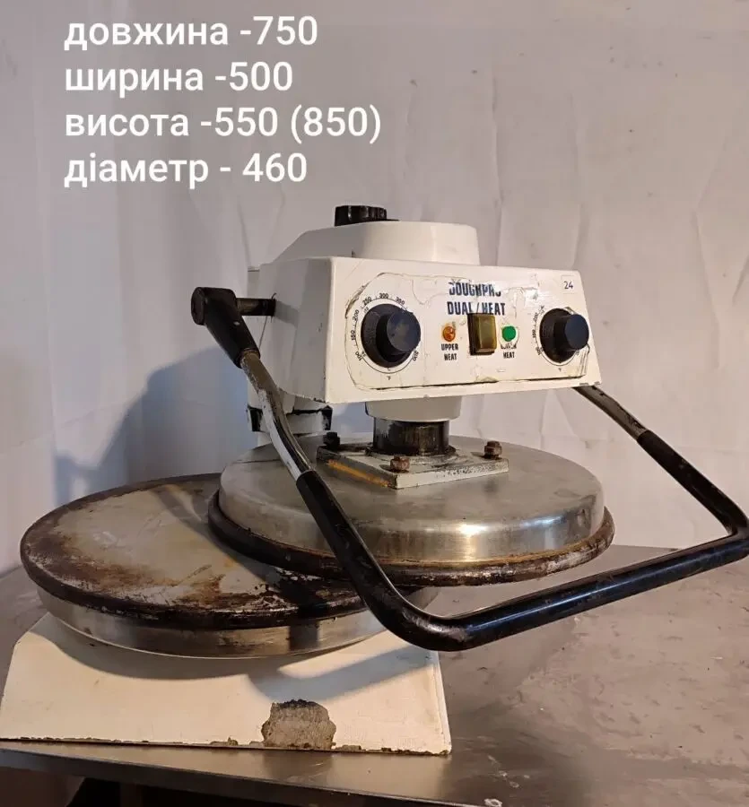 Апарат для приготовления заготовок пиццы или тортильи, пицца-прес