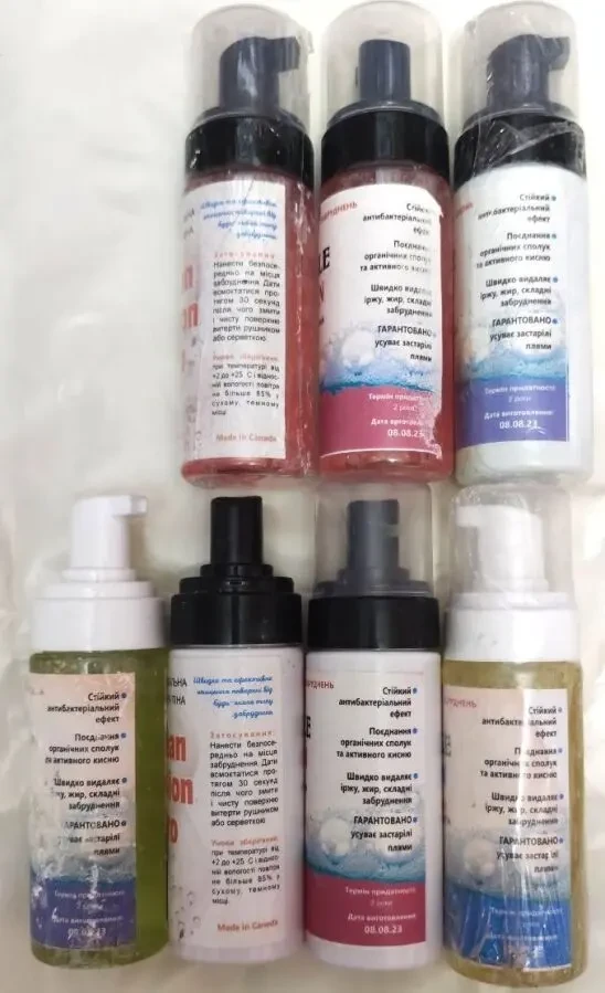 Очищающая пена Bubble clean 150 мл для кухни, для ванной . 3