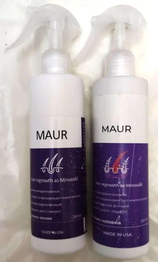 Спрей проти випадіння волосся maur