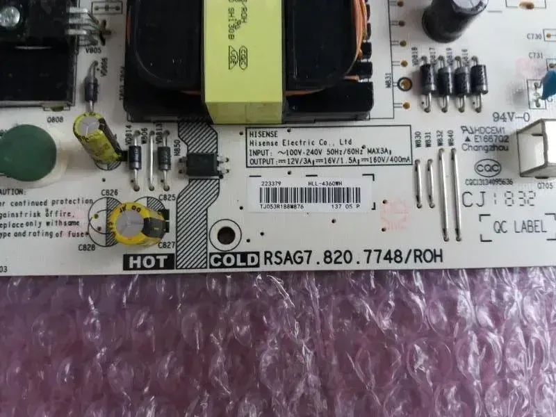 Блок живлення Hisense RSAG7.820.7748/ROH 2