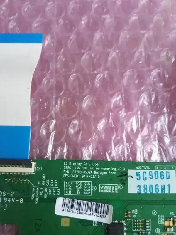 T-Con 6870C-0532A для тв 43L2863DG 2