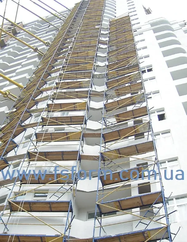 Опалубка стінова, Опалубка перекриття, Риштування, Підмості пер 7