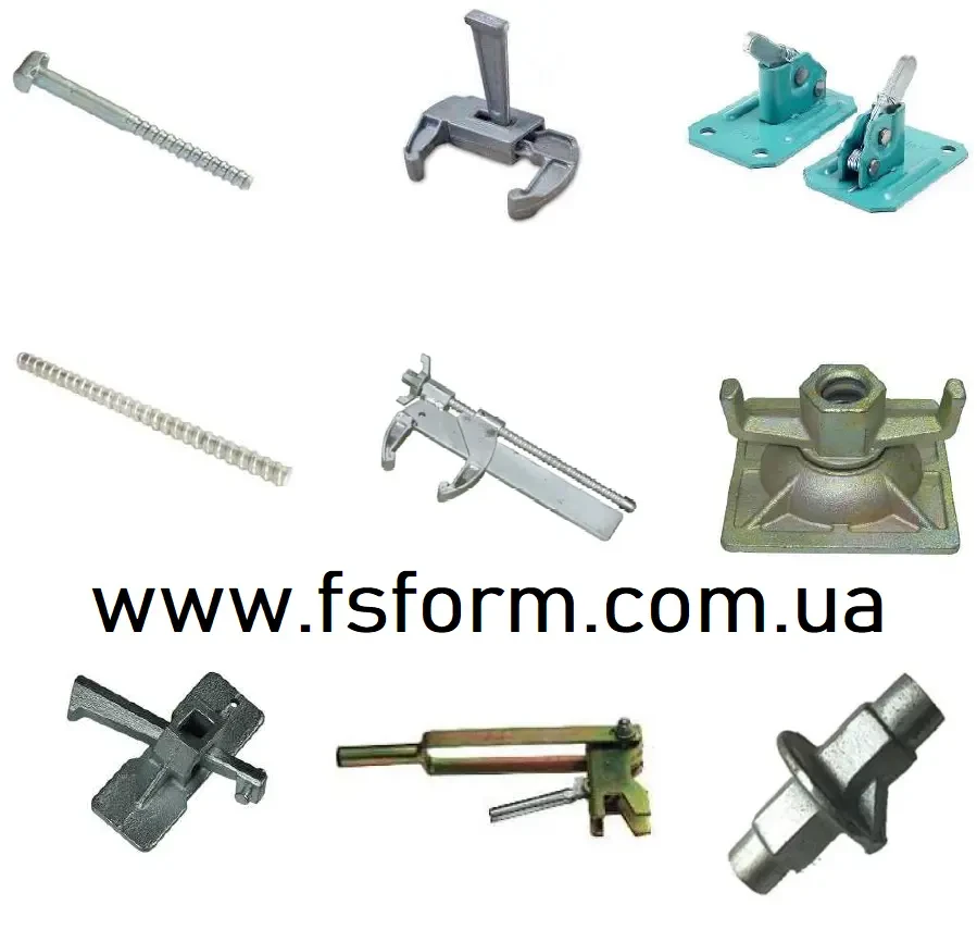 Опалубочное крепление, Краб, Замок скоба, Замок, Чироз, Гайка, С 4