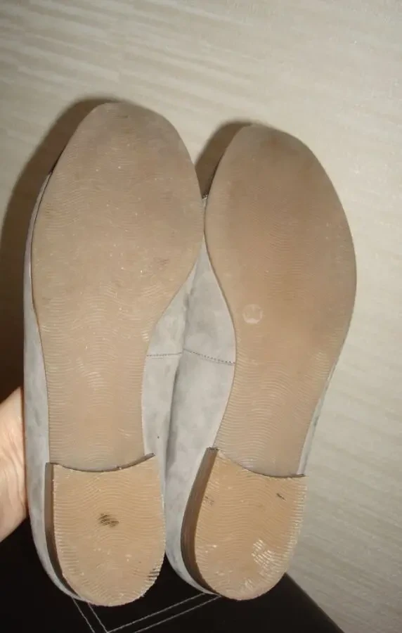 Ara Стильные женские балетки цвет кофе с молоком на узкую ножку 5