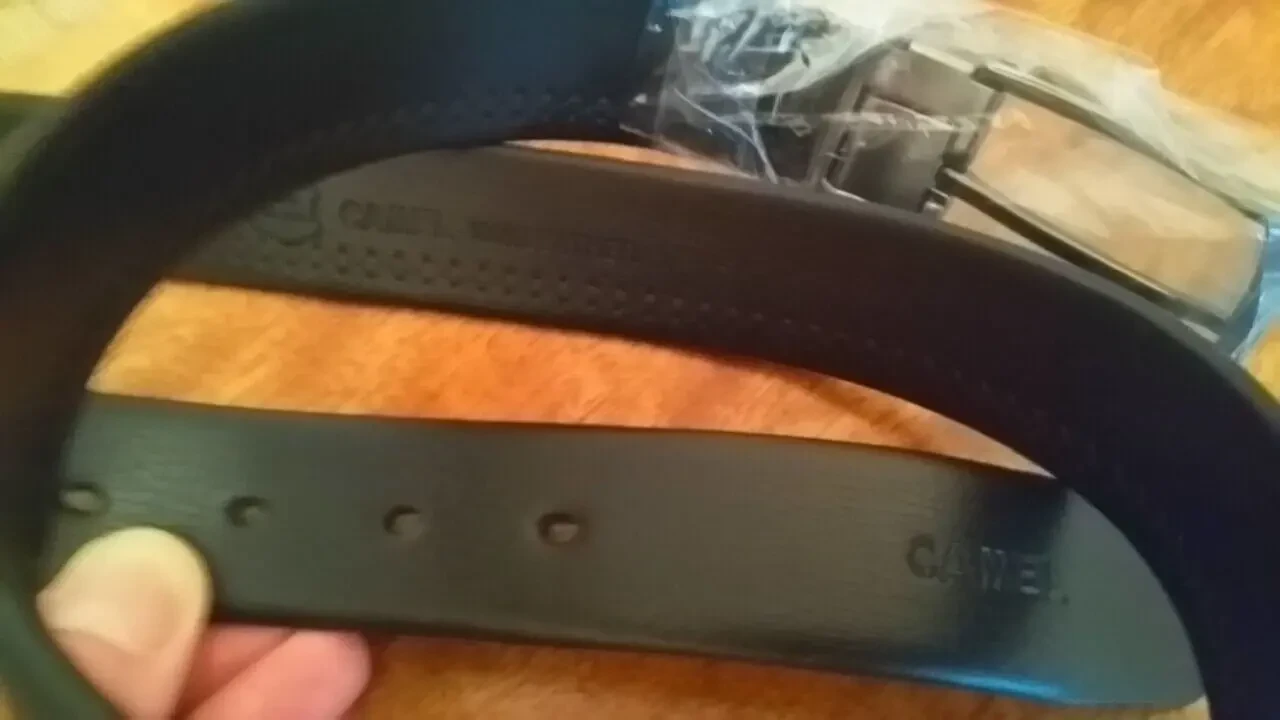 Фирменный ремень CAMEL original в подарочной упаковке CAMEL 5