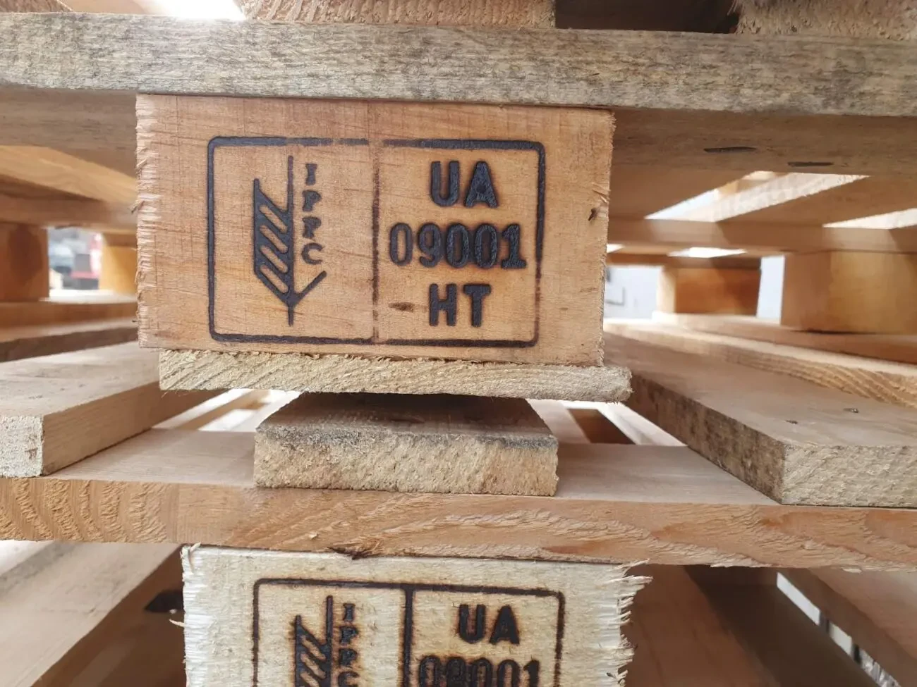 клеймування тари на експорт