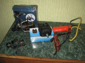 Котушка, сигналізатор, ракета і насадочні кільця