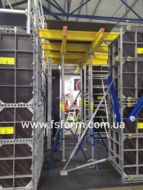 Опалубка, Раскос, Щит, Замок скоба, Стяжка, Опалубка для колон, Балка