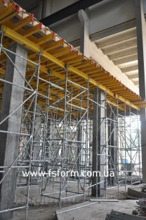 Опорні риштування,  Пространственная опалубка, Объёмная опалубка