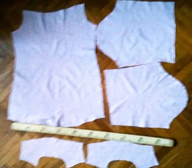 Блуза крой хлопок прошва нежно-розового цвета  Индия 5