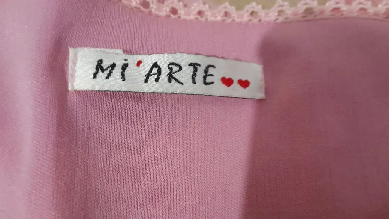 Красивая цветная розовая юбка на подкладке 3