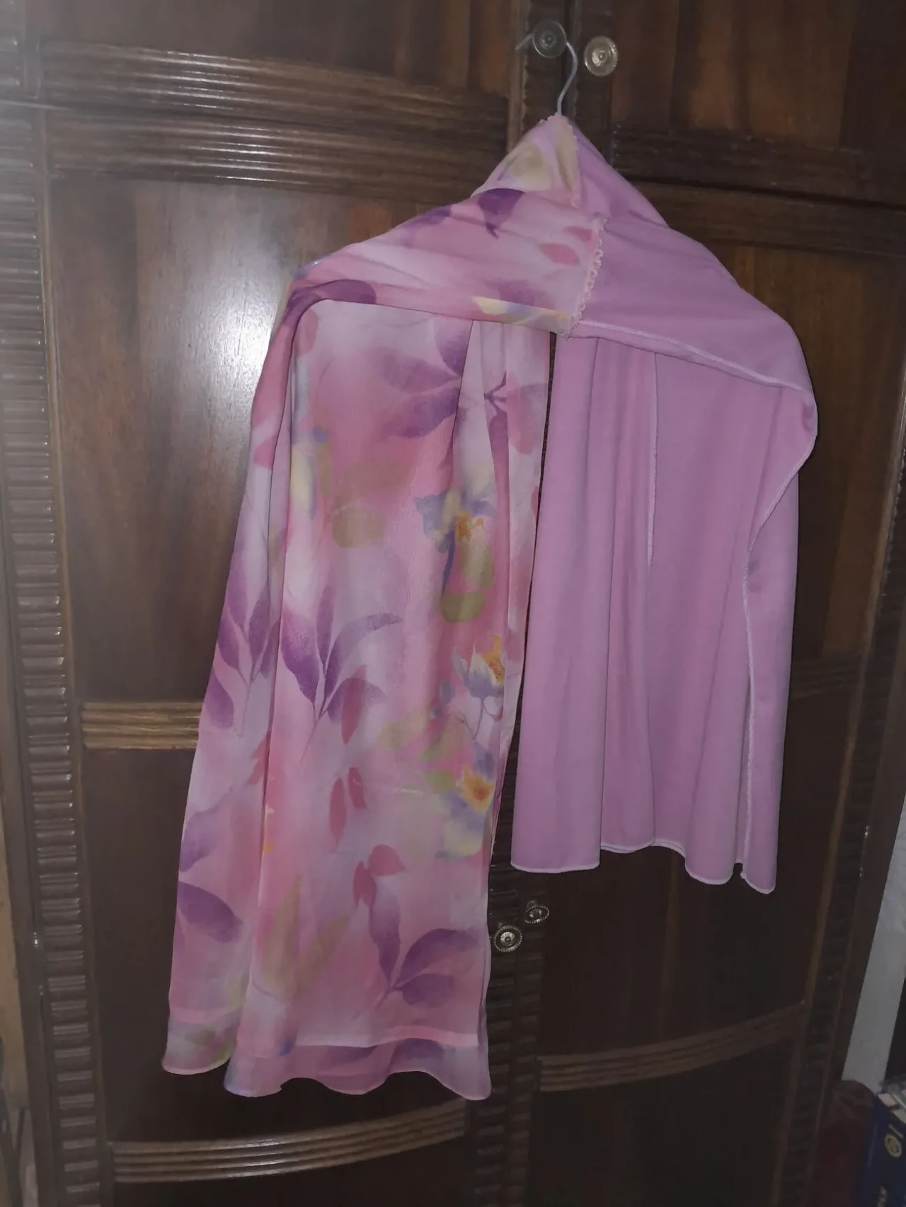 Красивая цветная розовая юбка на подкладке 7