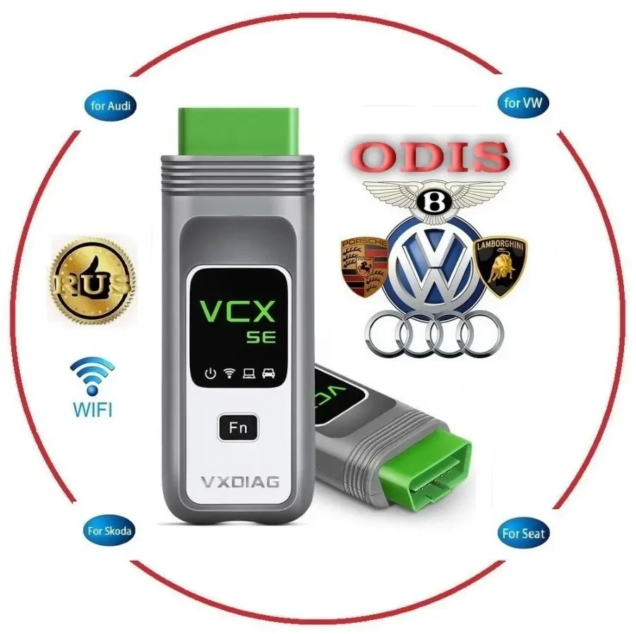 VXDIAG VCX SE для VW DOIP WIFI/USB диагностики Audi/Skoda/Seat VAG