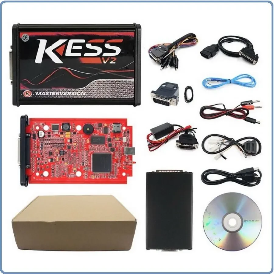 KESS Master 2.8 V5.017 Программатор ЭБУ/ECU Легковых Грузовых АВТО OBD 9