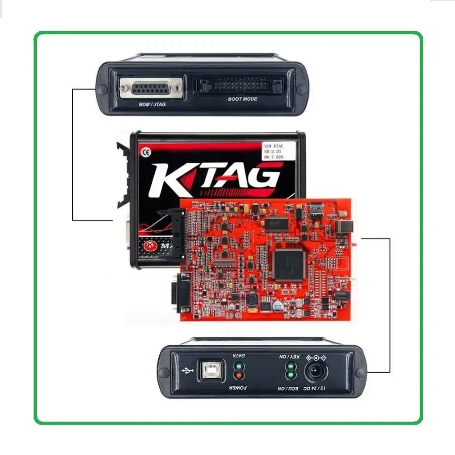 KESS Master 2.8 V5.017 Программатор ЭБУ/ECU Легковых Грузовых АВТО OBD 8