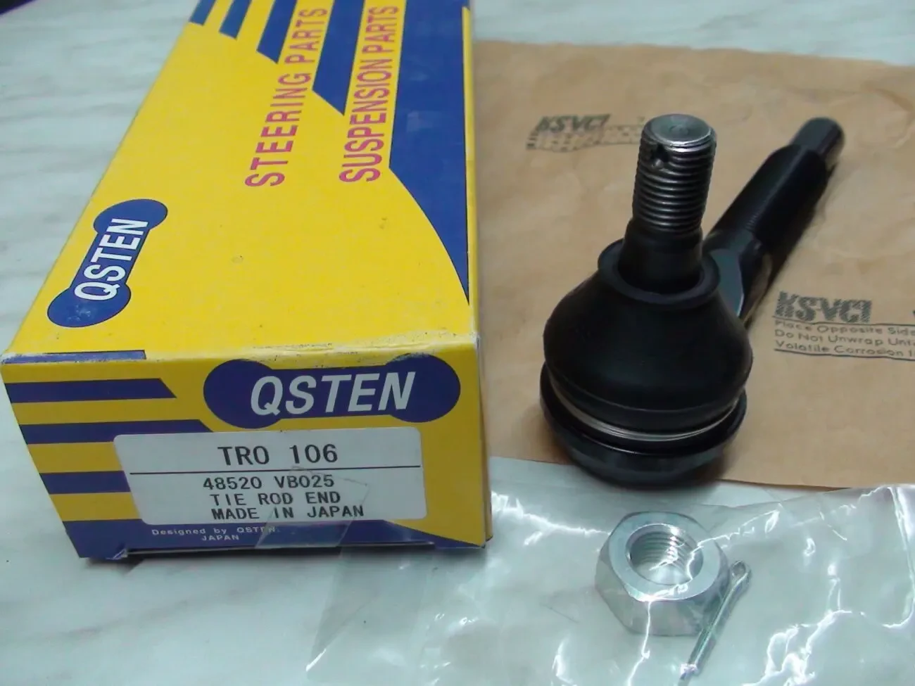 Наконечник рулевой Ниссан Патрол правый 48520 VB025 Y61 TRO 106 QSTEN 2