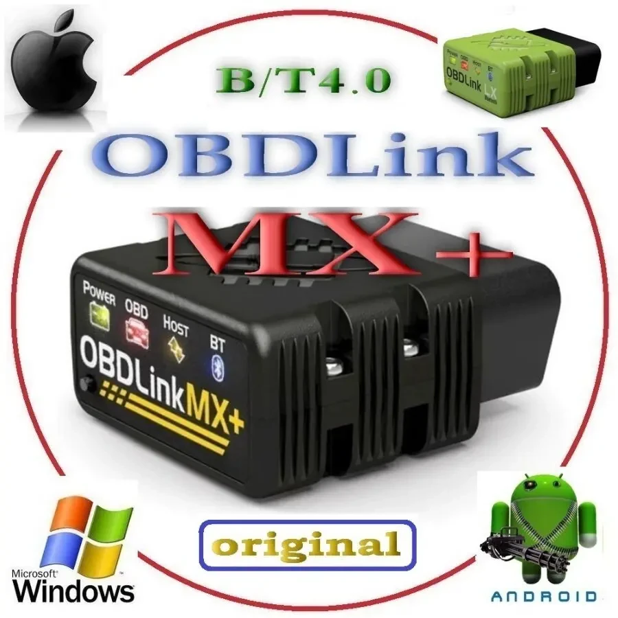 Сканер OBDLink MX плюс B/т 4.0 iPhone  Android Windows (Original) OBD2