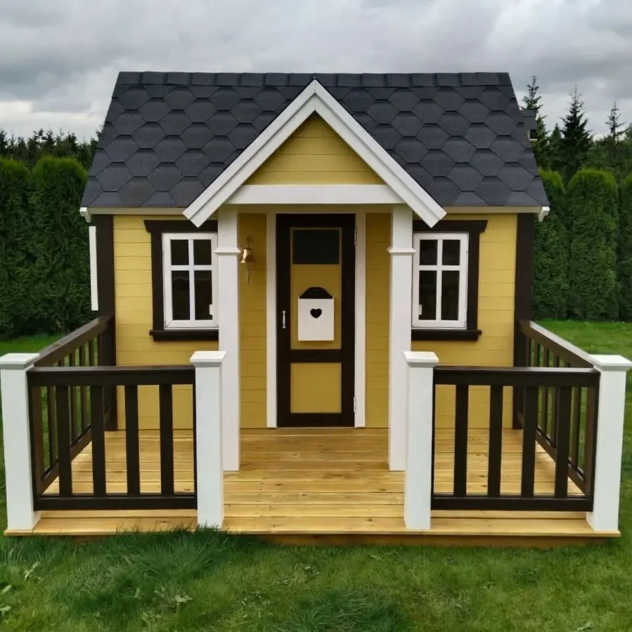 Будинок для дітей. Детский деревянный домик. Детский домик из дерева