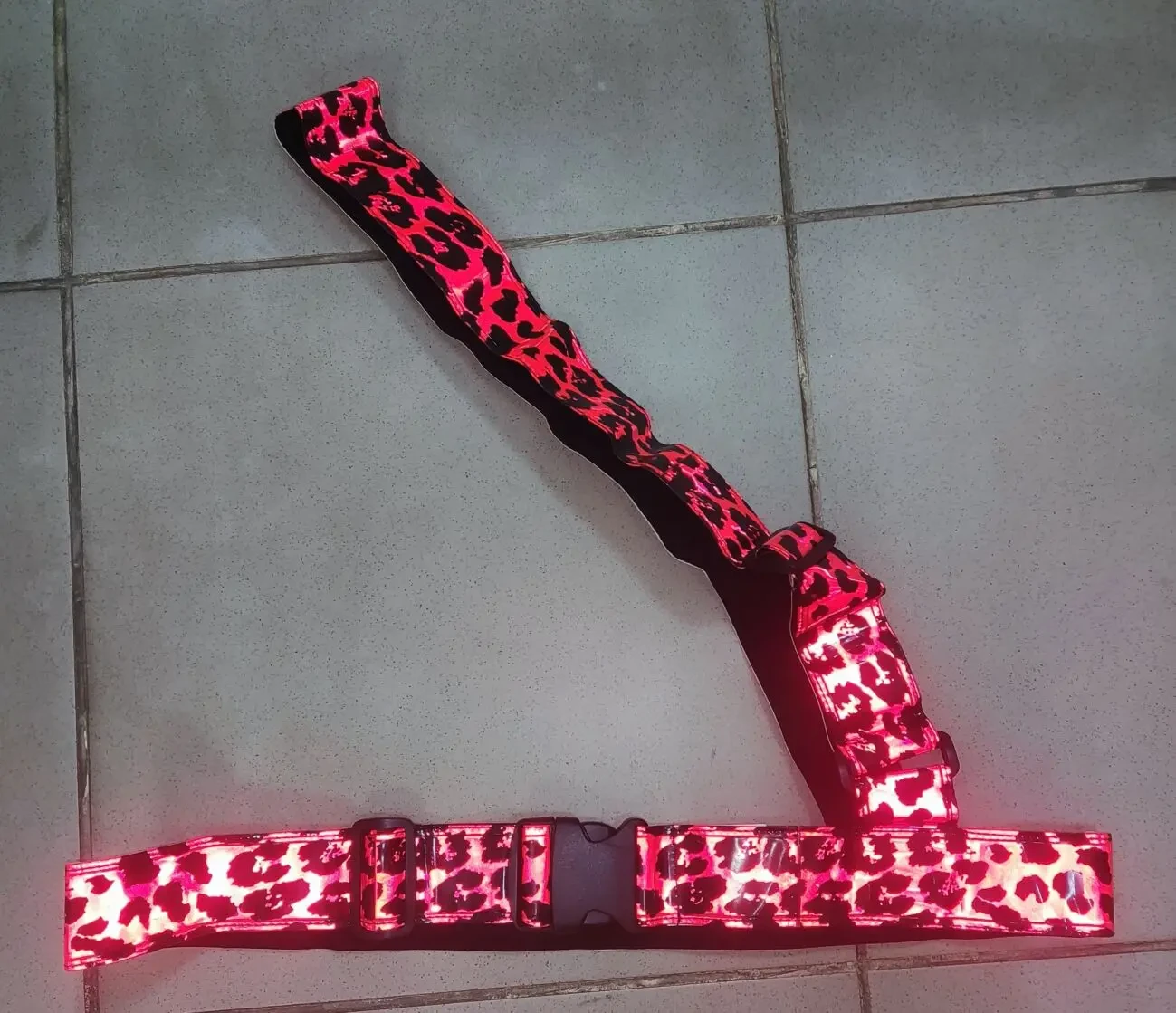 Светоотражающая, сигнальная портупея 3